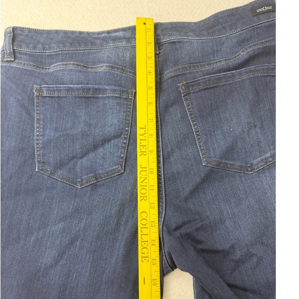 Liverpool Los Angeles Abby Hi-Rise Ankle Skinny Jeans Dark Indigo 18W - Picture 8 of 9
